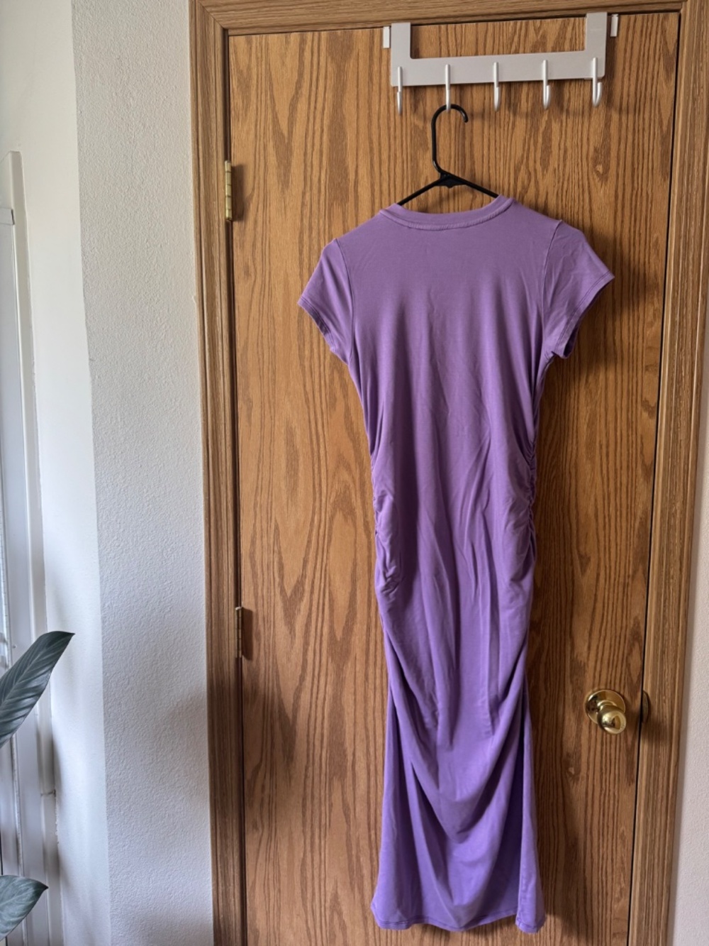 Purusha People White Clover Bodycon Dress- L - Picture 5 of 5